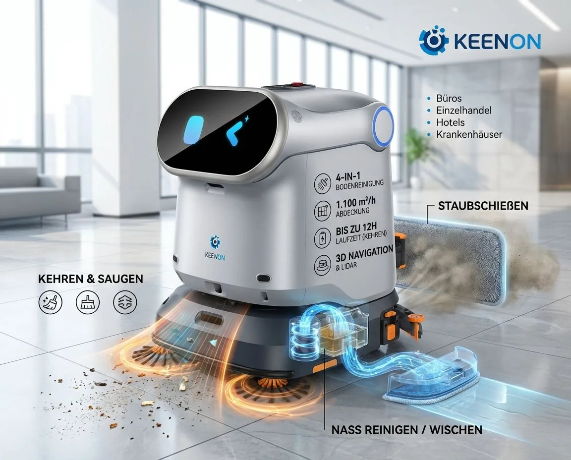 Gleichbleibende Reinigungsqualität