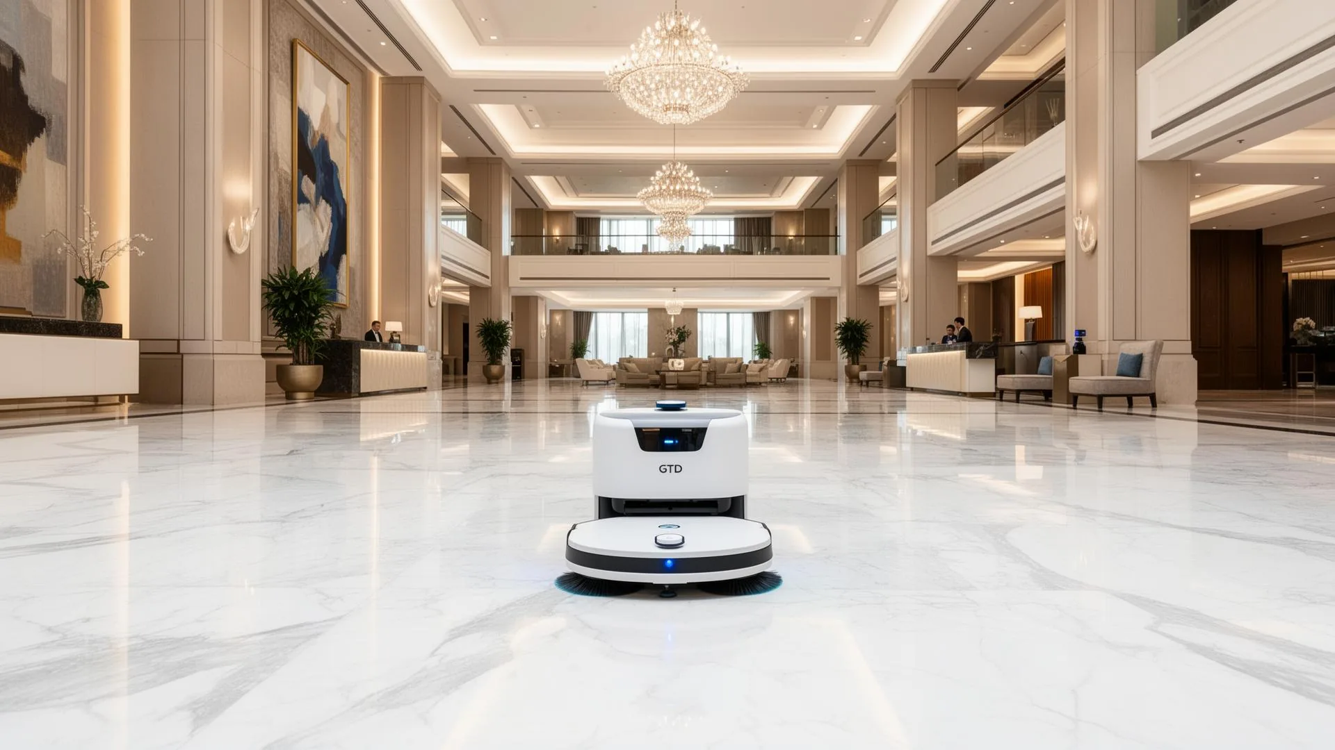 Reinigungsroboter für Hotels & Resorts