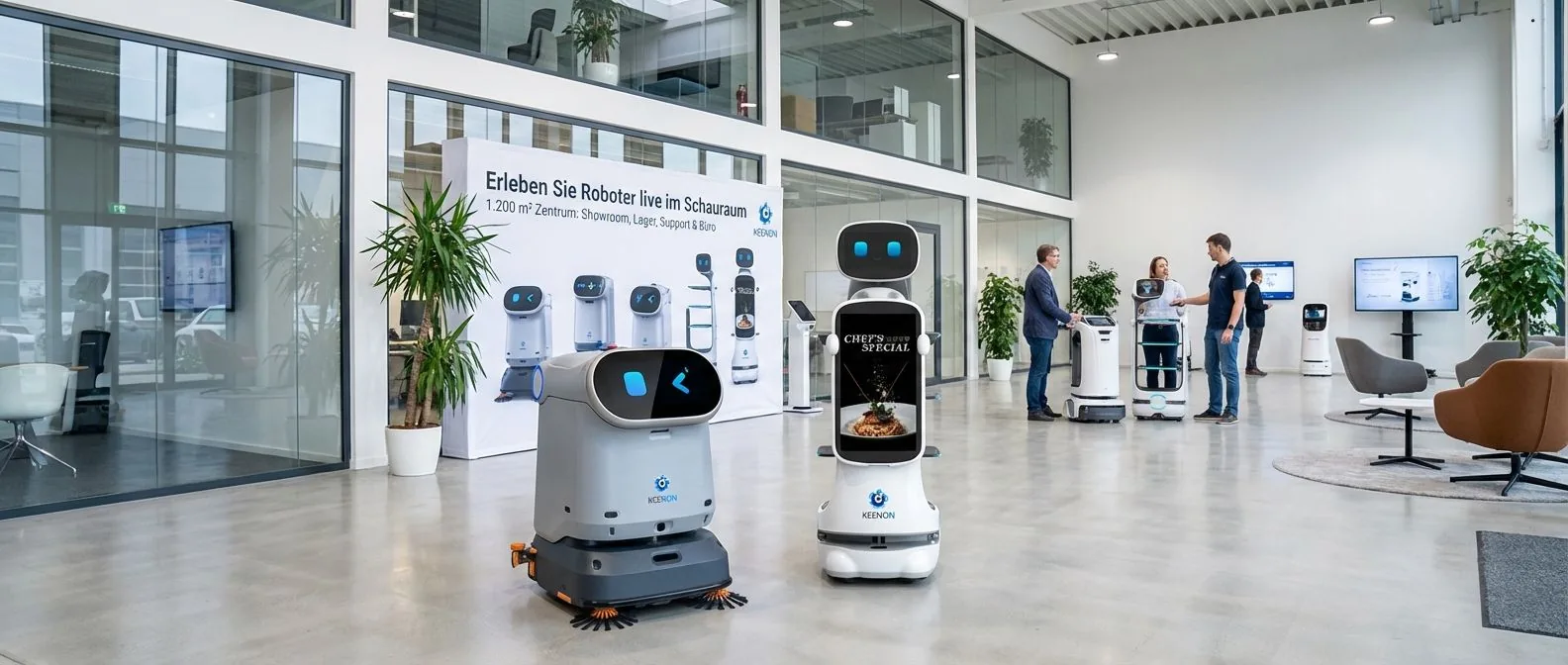 Roboter für Events mieten: Reinigung und Unterhaltung in einem